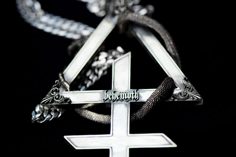 Behemoth Snake Triangle Pendant