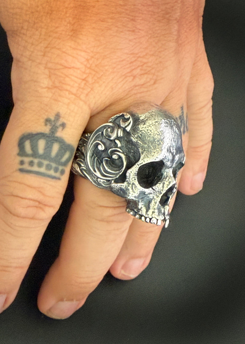 Jawless Reaper Skull Ring