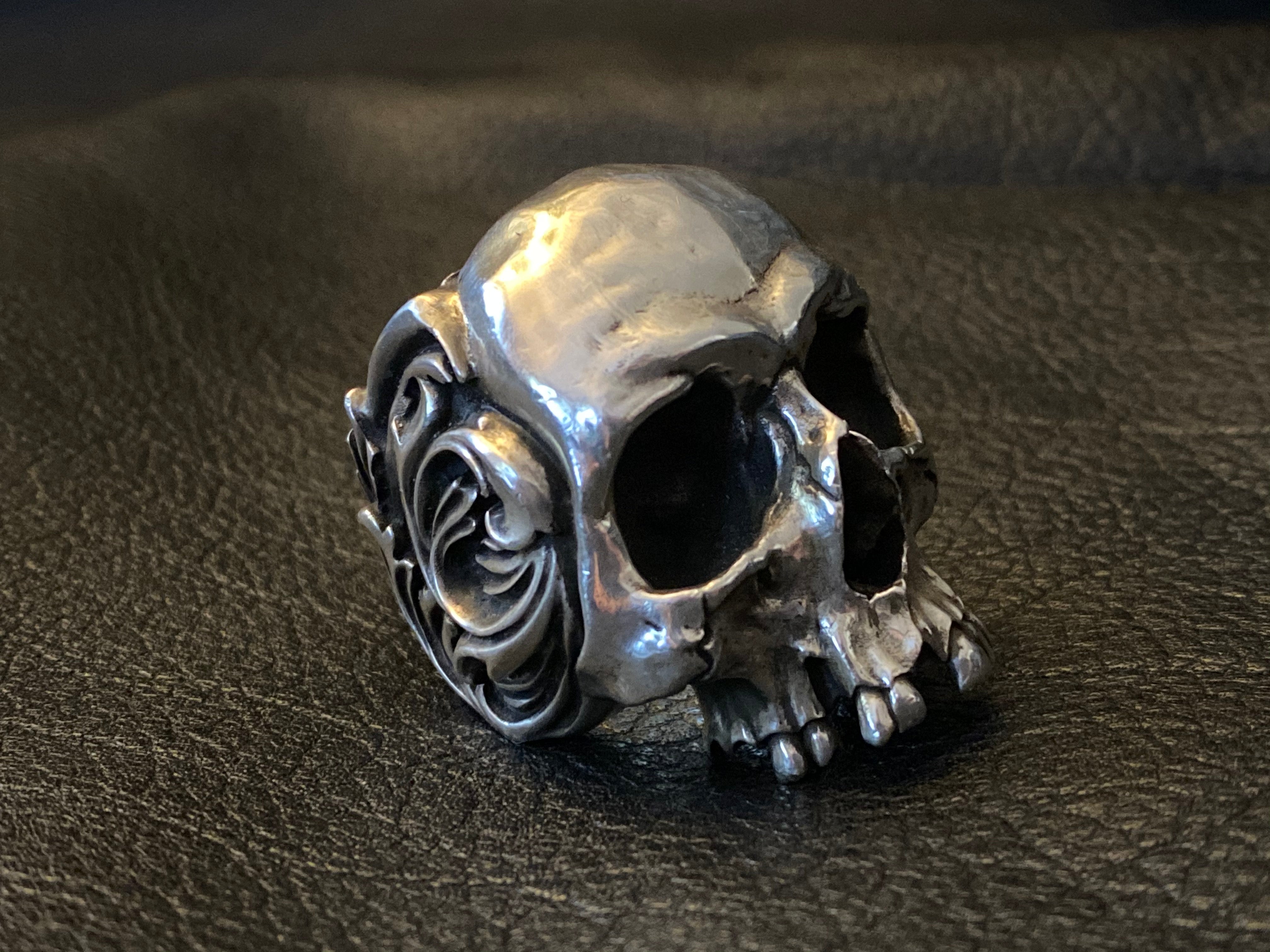Monster Half Jaw Skull Ring – Mortis Ores